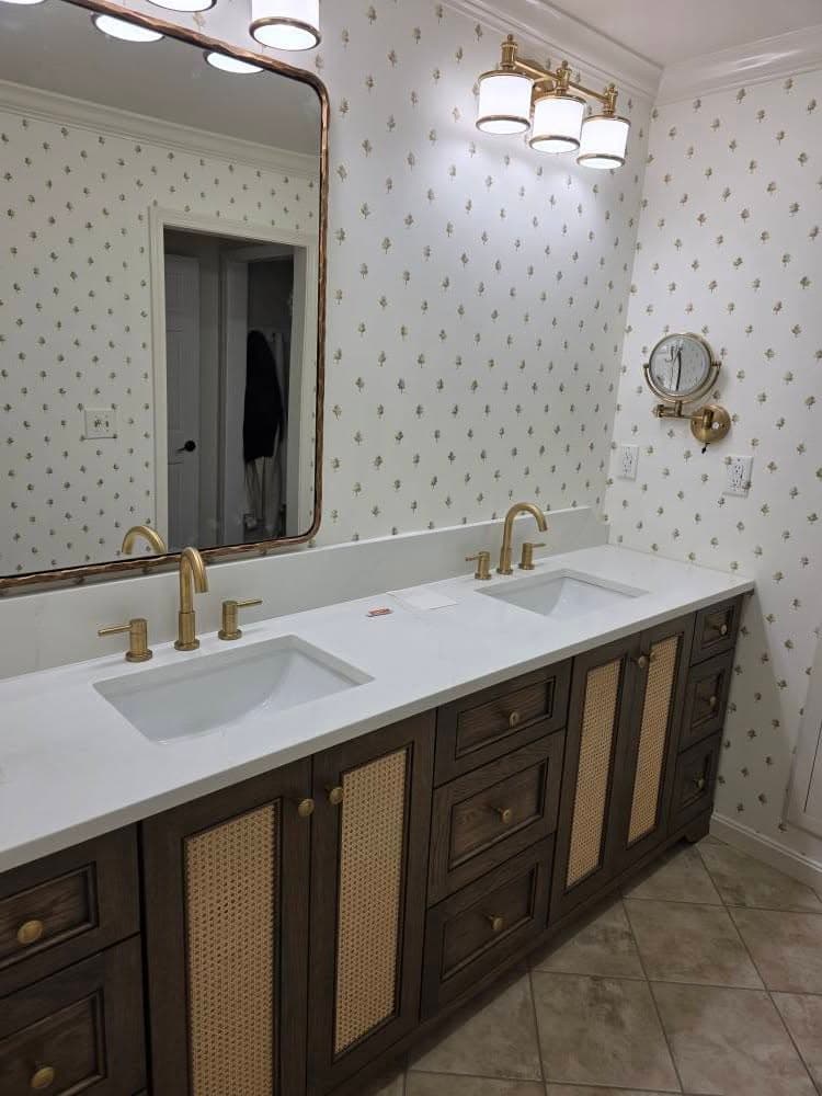 Deck framing in progress